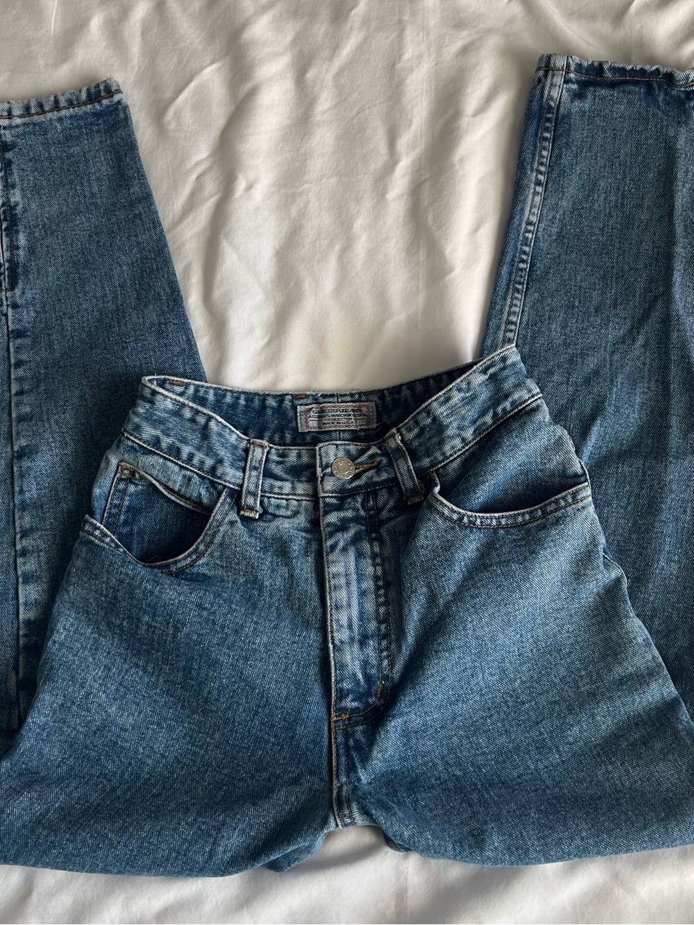 Vintage 80s Georges Marciano for GUESS Jeans with Zip Ankle